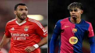 مباراة بنفيكا ضد برشلونة في دوري أبطال أوروبا والقنوات الناقلة